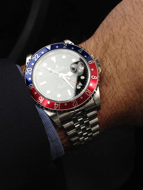 rolex gmt 16710 seriale z|rolex 16710 price.